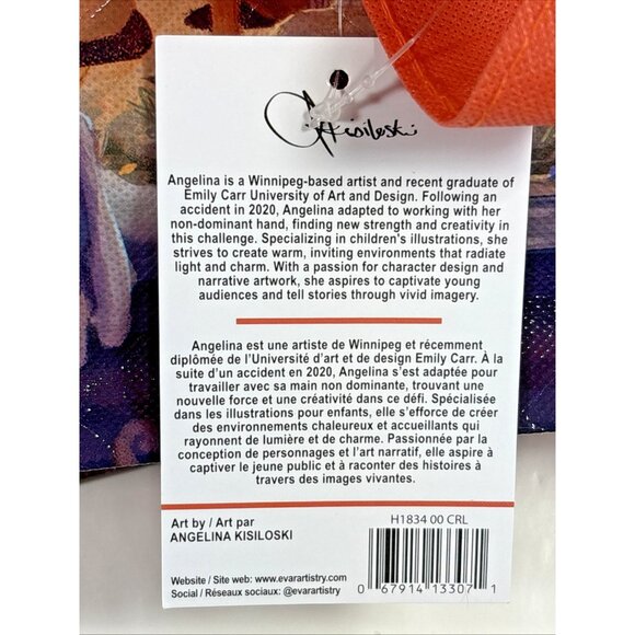 Angelina Kisiloski Art Walmart Reusable Shopping Bags Diversity Disability 2024 - Picture 2 of 8